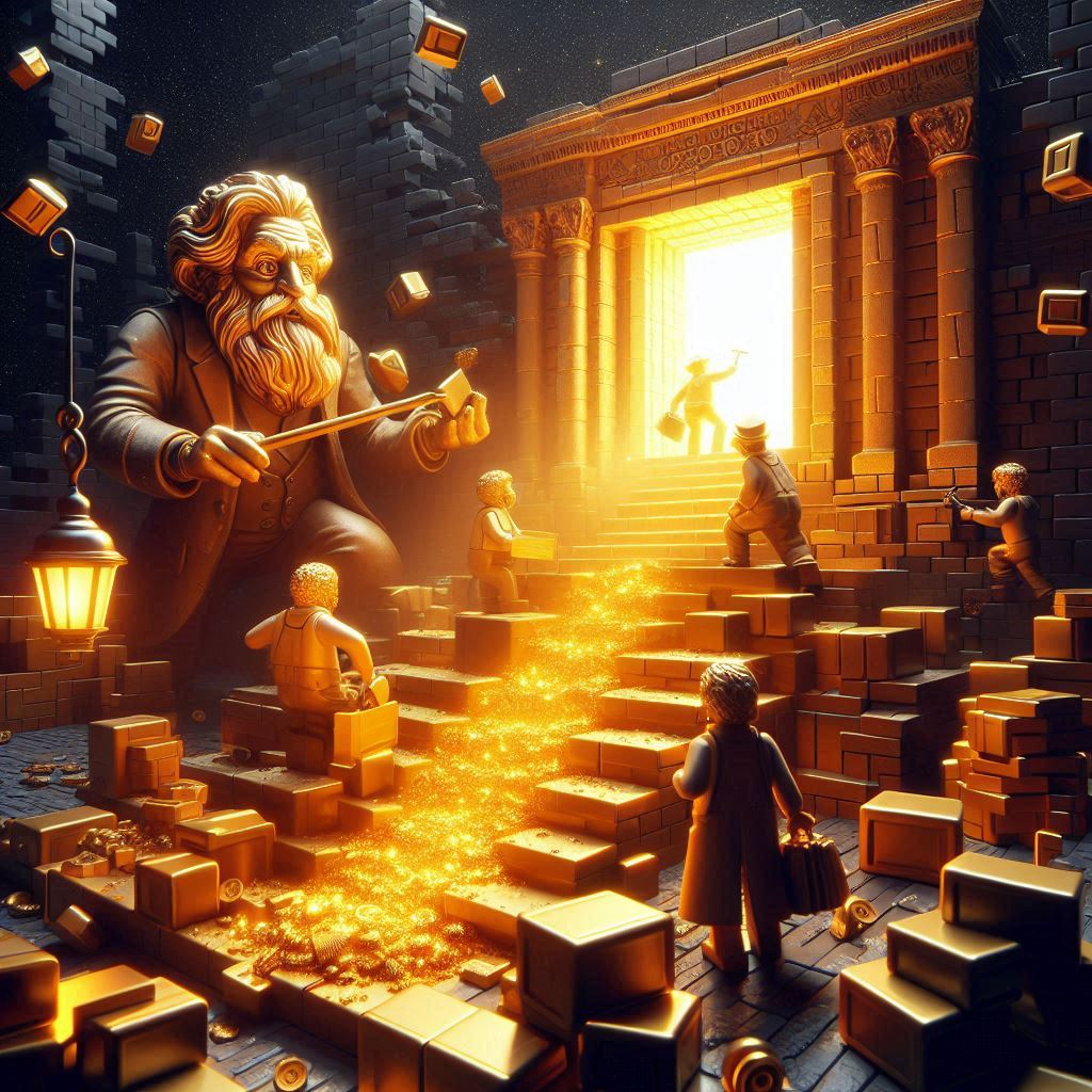 história, origem, lucky gold bricks, sorte, riqueza, mitologia, antiguidade, cultura popular, crença, poder, valor, emocional